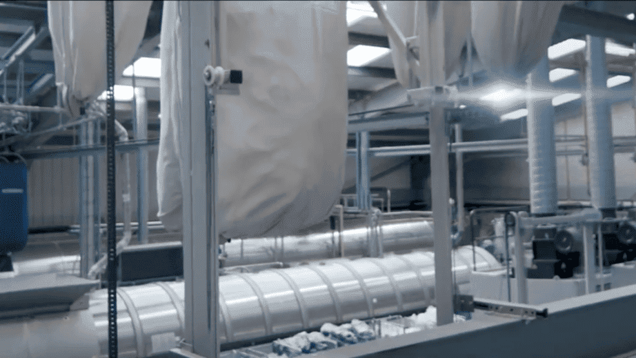 An image of a machine in a factory.