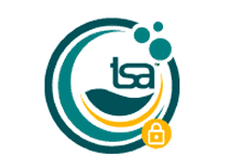 A logo with the word tat on it.